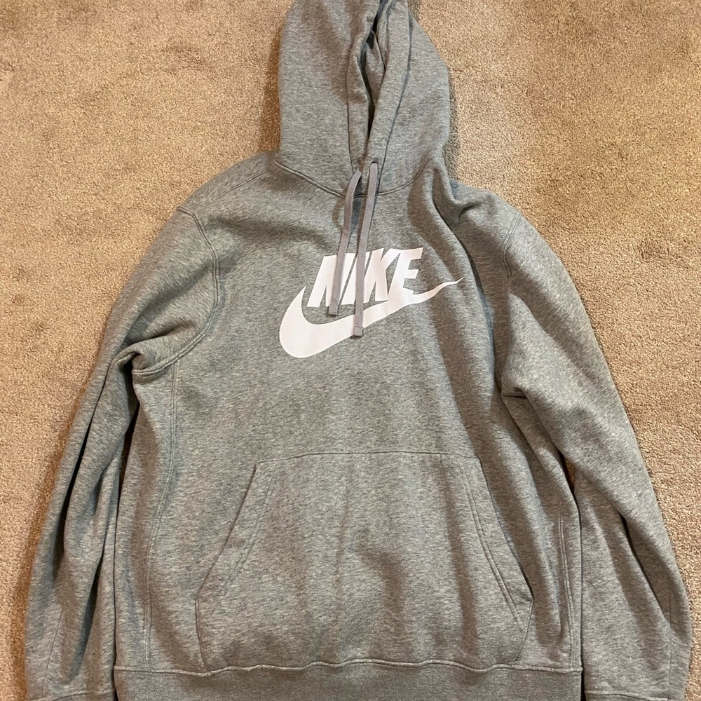 Grey Nike hoodie